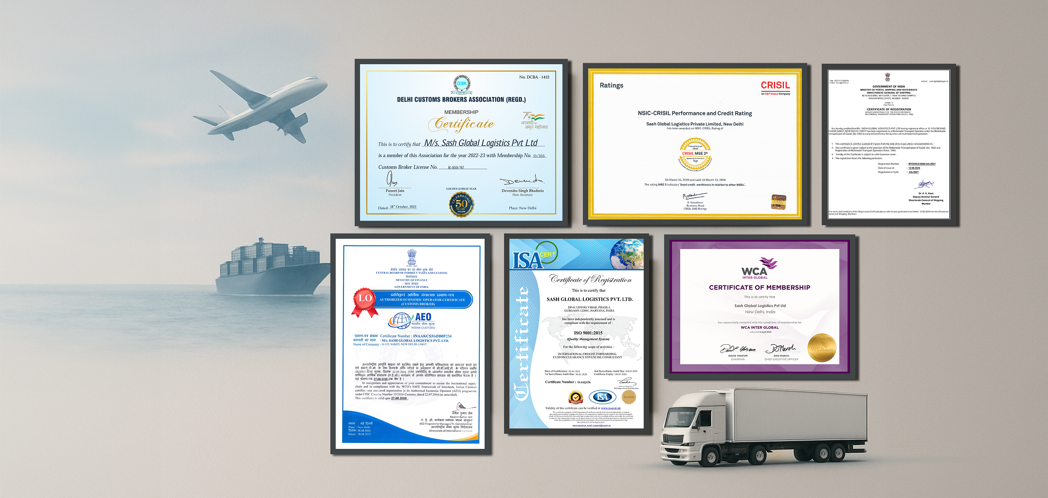 Sash Achievements & Awards