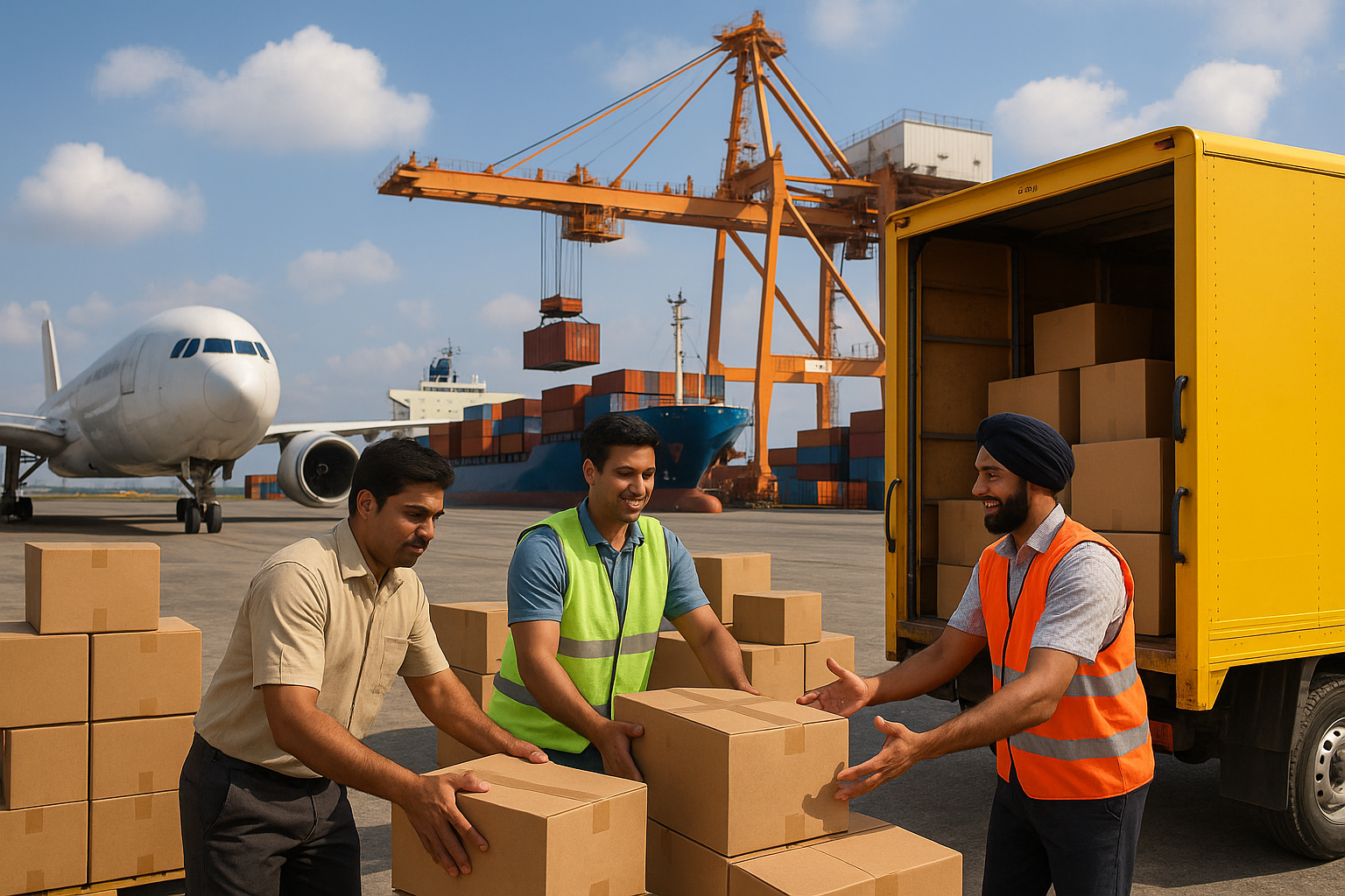 Comprehensive Air, Sea, and Road Logistics Solutions